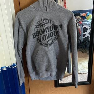 Grey hoodie womens or mens